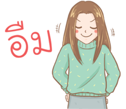 Noo Natt Clumsy Girl sticker #12045285