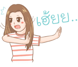 Noo Natt Clumsy Girl sticker #12045287