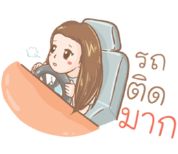 Noo Natt Clumsy Girl sticker #12045290