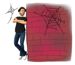 ROOTUR Favorite drink is water amber sticker #12046235