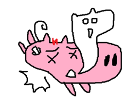 I love pig<fat> sticker #12046371