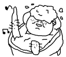 I love pig<fat> sticker #12046372