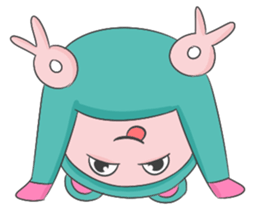 Blue Bear Boy sticker #12047016