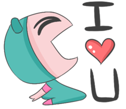 Blue Bear Boy sticker #12047020