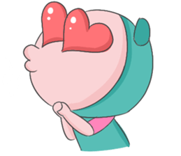 Blue Bear Boy sticker #12047027