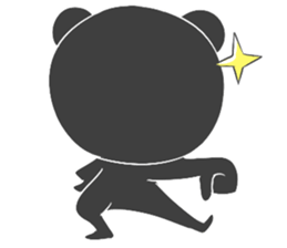 Blue Bear Boy sticker #12047031