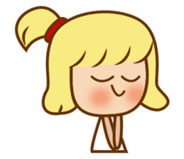 Today is sunny (English) sticker #12047335