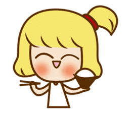 Today is sunny (English) sticker #12047336