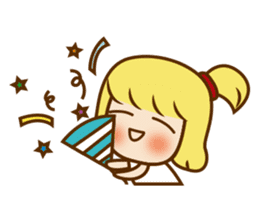 Today is sunny (English) sticker #12047337