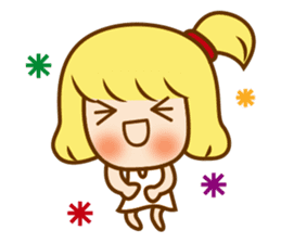 Today is sunny (English) sticker #12047338