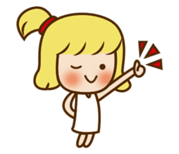 Today is sunny (English) sticker #12047345