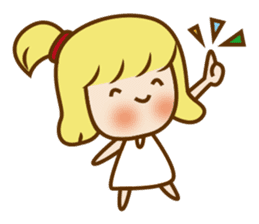 Today is sunny (English) sticker #12047356