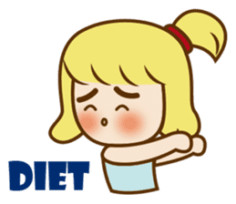 Today is sunny (English) sticker #12047358