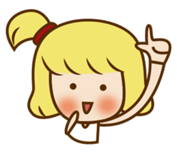 Today is sunny (English) sticker #12047361
