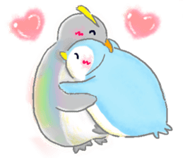Sweet Penguin -I like you !- sticker #12048089