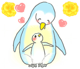 Sweet Penguin -I like you !- sticker #12048124