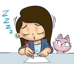 Working Girll sticker #12048563