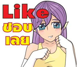 Cartoon Story from Wild End sticker #12049225