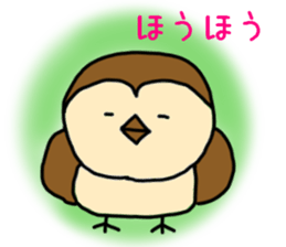 Monkey face Sparrow sticker #12049536