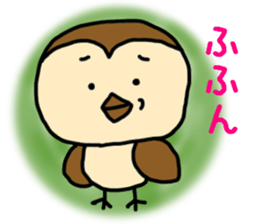 Monkey face Sparrow sticker #12049538