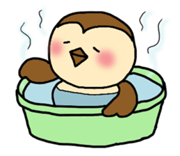 Monkey face Sparrow sticker #12049540