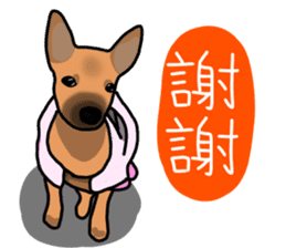 So cute dog (Mix)2 sticker #12049754