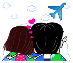 To My Loving Husband -1 sticker #12049789