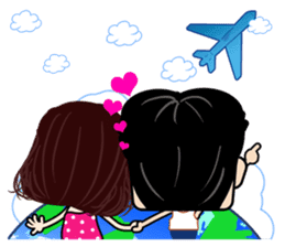 To My Loving Husband -1 sticker #12049789