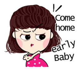 To My Loving Husband -1 sticker #12049821