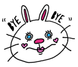 teenager's bangs sticker #12049887