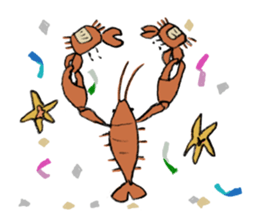 shrimp-friends ver2 sticker #12050683