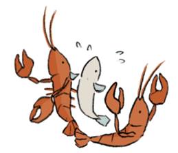 shrimp-friends ver2 sticker #12050692