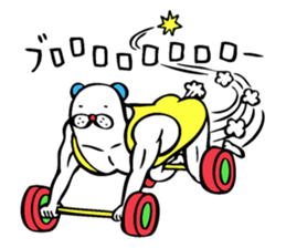 Muscle bear ! vol.3 sticker #12050935