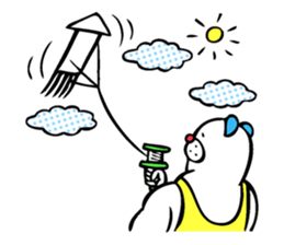 Muscle bear ! vol.3 sticker #12050938