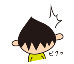 Child and mother stamp sticker #12051430