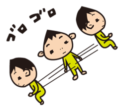 Child and mother stamp sticker #12051442