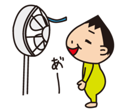 Child and mother stamp sticker #12051459