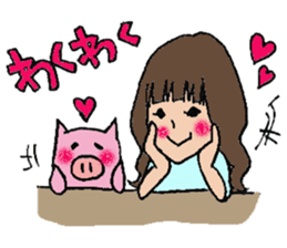 plumpeees@LOVE&THANKS sticker #12051991