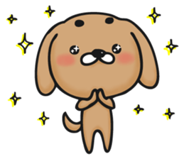 Feeling of a dog sticker #12052206