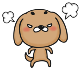 Feeling of a dog sticker #12052211