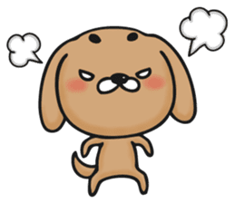 Feeling of a dog sticker #12052211