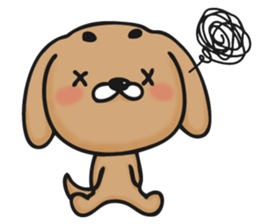 Feeling of a dog sticker #12052212