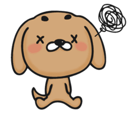 Feeling of a dog sticker #12052212