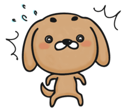 Feeling of a dog sticker #12052213