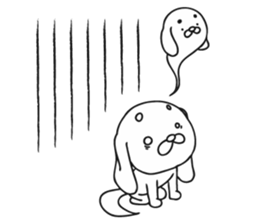 Feeling of a dog sticker #12052216