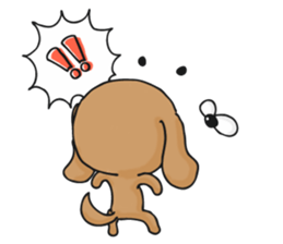 Feeling of a dog sticker #12052220