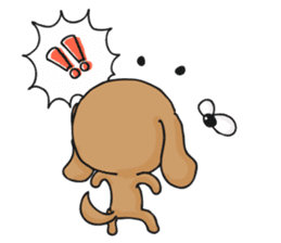 Feeling of a dog sticker #12052220