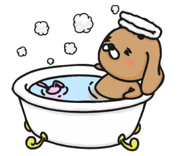 Feeling of a dog sticker #12052233