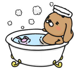 Feeling of a dog sticker #12052233