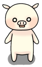 Sticker of Pig "Babu" Vol.2 sticker #12052410